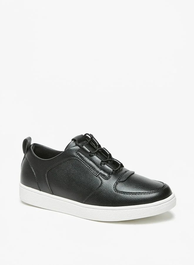 فلورا بيلا من شو إكسبرس Women's Textured Slip-On Low Ankle Casual Shoes Sneakers