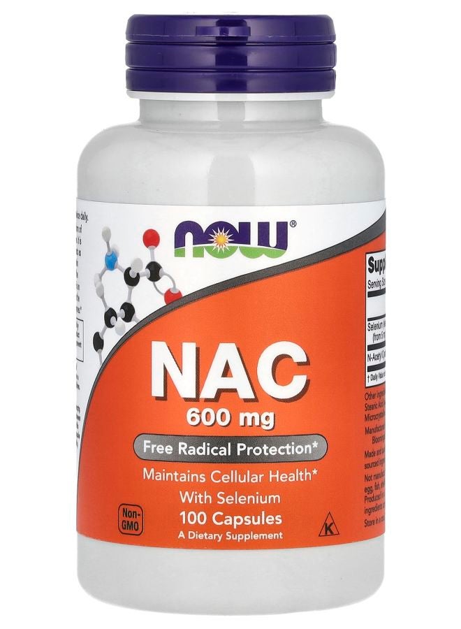 now NAC with Selenium 100 Capsules