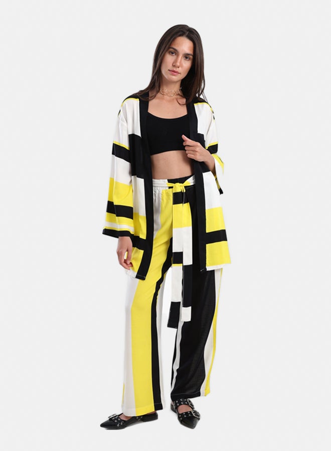 Carina Tritone Open Front Cardigan - Image 5