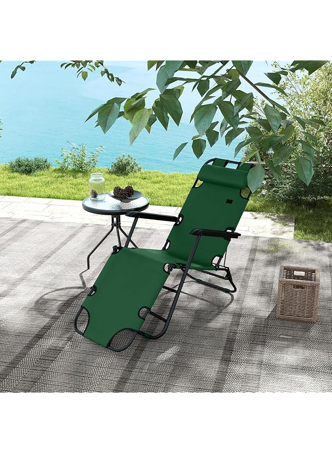 Al Safi Multi Use Lounge Chair 2 In 1 Chair Or Bed For Beach Pool And Patio - Image 1