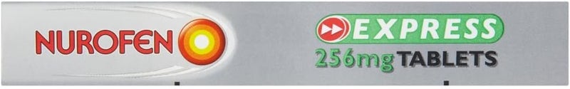 Nurofen Express Ibuprofen 256mg 16 Tablets Pain Sinus Migraine Headache Toothache Relief Long Lasting Cold Flu relief - Image 4