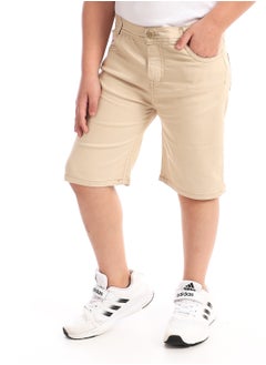 Gabardine Shorts For Kids - Unisex