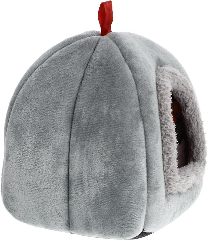 GALPADA Mini Hamster Sleep Nest Soft Warm Pet Bed for Guinea Pig Squirrel Small Animal Winter Cage Nest Random Color - Image 1