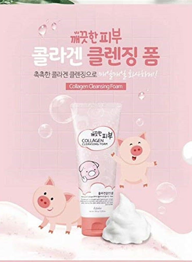 Esfolio Collagen Cleansing Foam (5.29oz 150g) 5.29 Ounce (Pack of 1) - Image 2