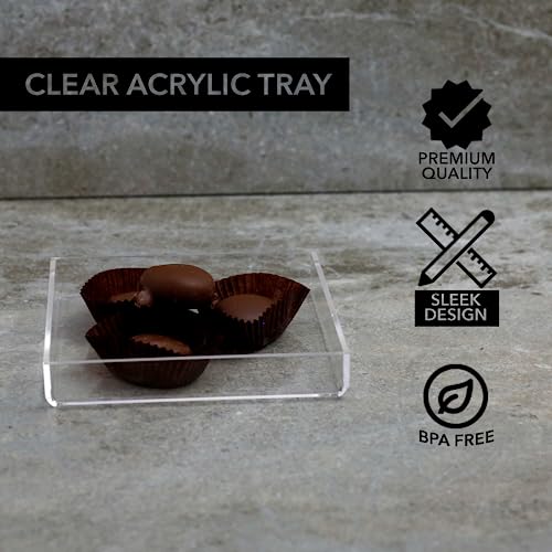 Mirart Clear Acrylic Tray (6 x 6) - Image 4