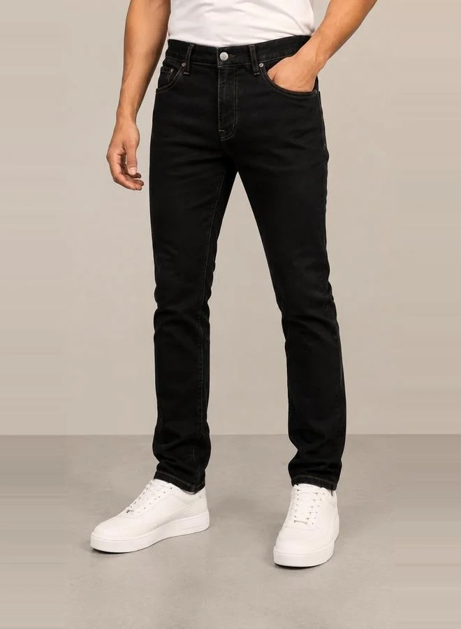 Take Two Men Slim Fit Mid Rise Jeans By Falcon