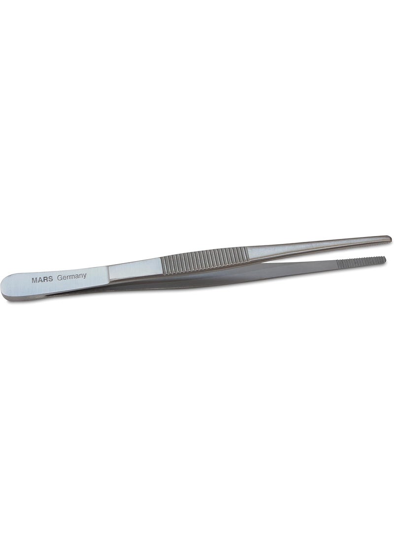 Mars Coat King - Mars Professional Stainless Steel Anatomical Thumb Tweezers, 5" Length - Image 1