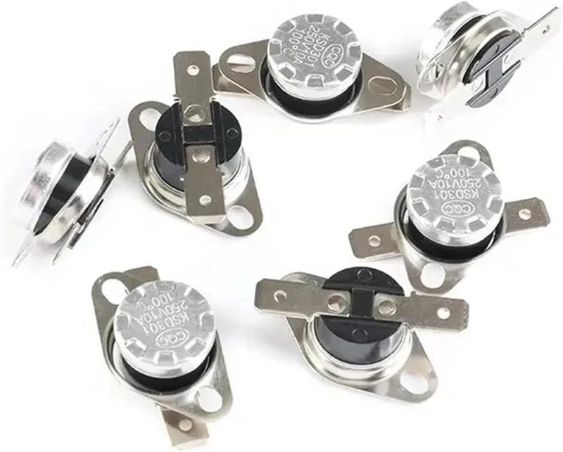 Bimetal Thermostat KSD301 0C~350C Temperature Switch Thermal Control 85C 95C 105C 125C 135C 145C 180C 250C 300C 350C Degree(135 Degree,Normal Close(NC)) - Image 3