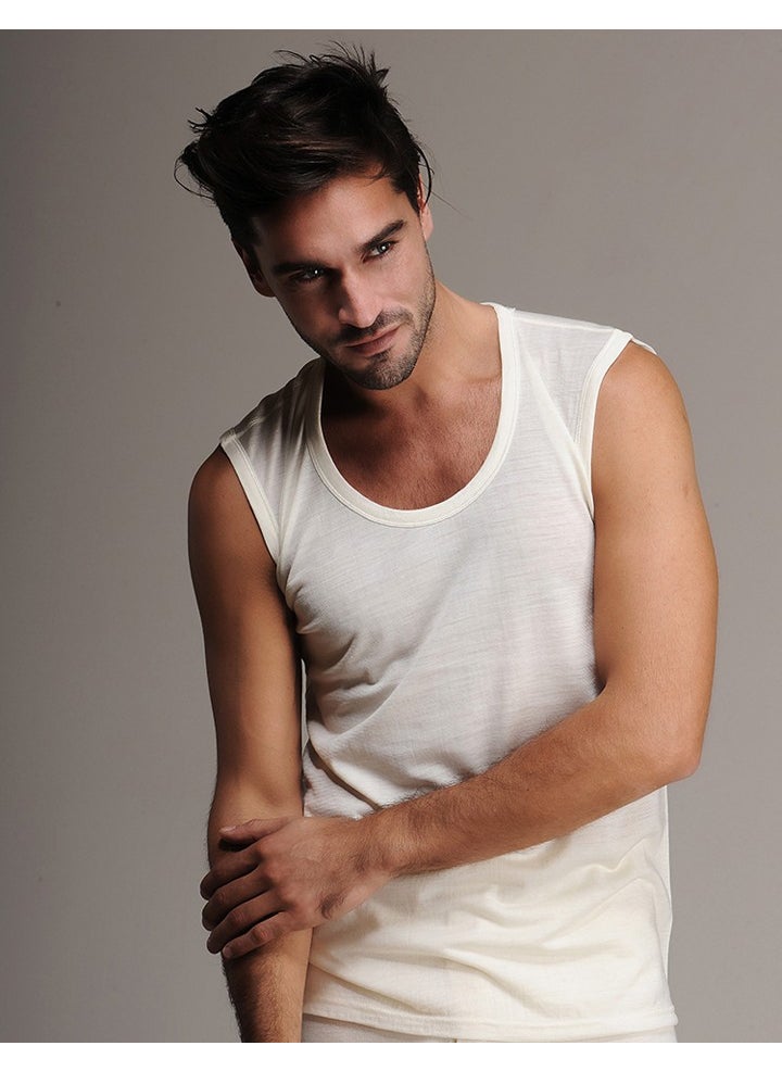 Hasyün - 600 Men's Thin Wool Thermal Undershirt - Image 1