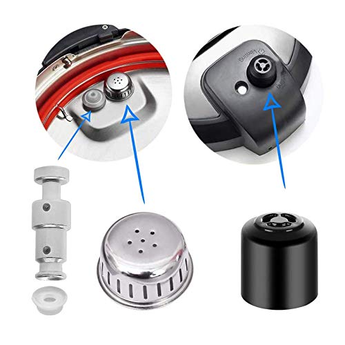 ZYLONE Steam Release Handle, Original Float Valve Replacement Parts with 3 Silicone Caps for Instant Pot Ultra 3, 6, 8 Qt，Instant Pot Duo/Duo Plus 3, 5, 6 Qt by ZYLONE - Image 2