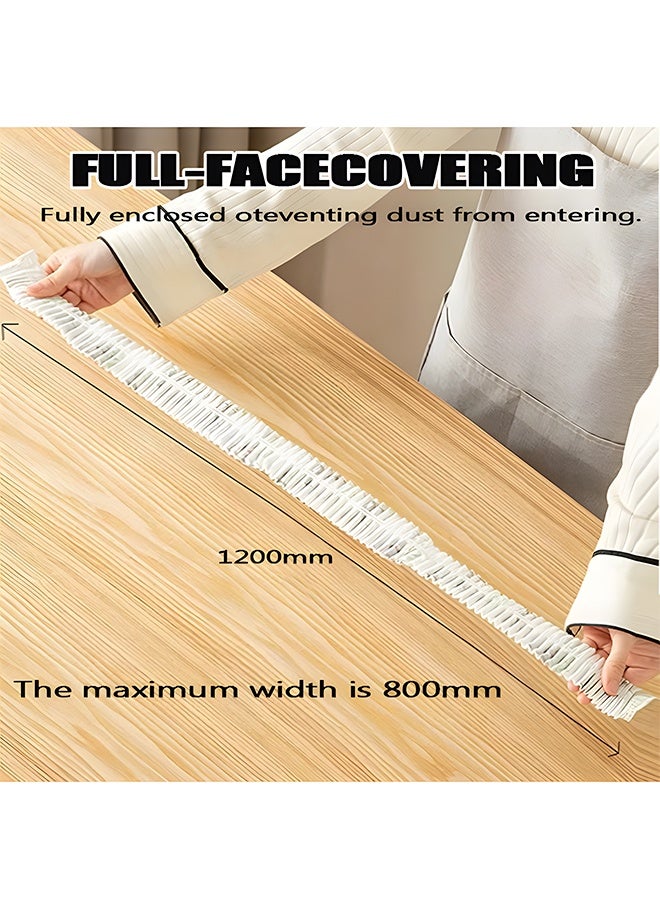 10 Pack Universal Elastic Dust Cover Bags, Panda Print Stretch Disposable Reusable Dust Proof Covers for Luggage, Air Conditioner, Microwave, Air Fryer, Rice Cooker, Fans & Most Household Appliances, 120cm Length Max 80cm Width Stretch Dust Protector - Image 2