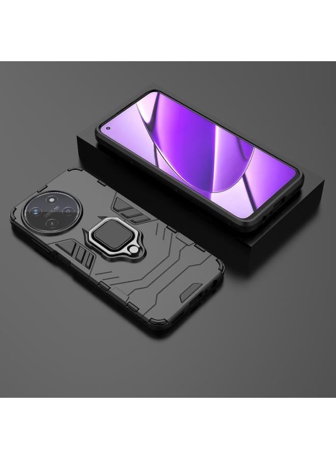 S-TOP Case For Realme 11 4G Global Shockproof PC + TPU Holder Phone Case - Image 5