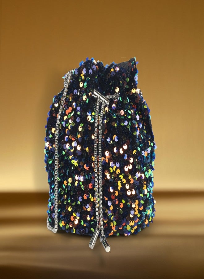 Mochi Women Multi-Color Fashion Synthetic Soft Body Lock closure Embellished Clutch Bags (38-202) - Image 2