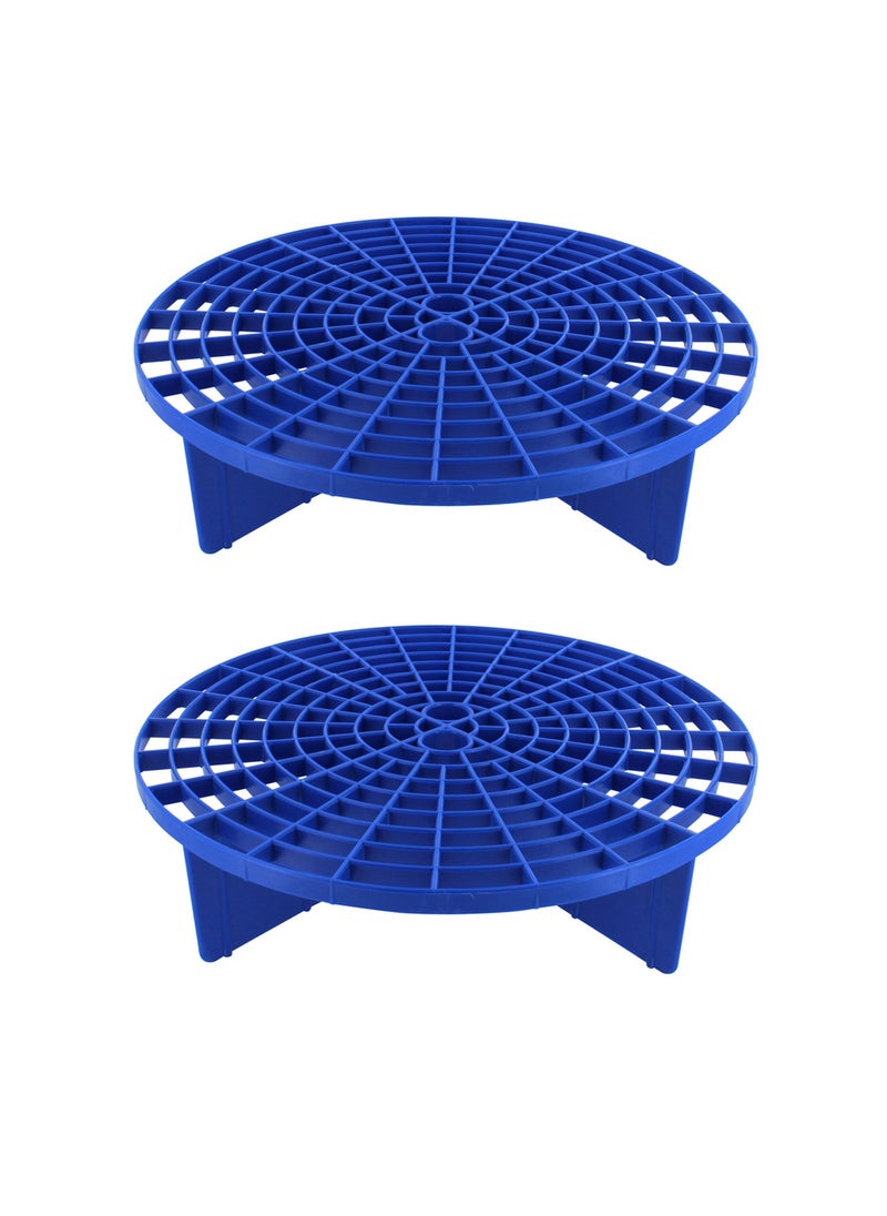Grit Guard GRIT GUARD  The Original Grit Guard Insert Separates Grit From the Mitt BLUE 2 PACK 
