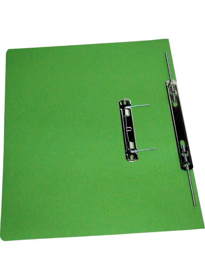 Flat File Folder F4 Twin Coil Mechanism Green