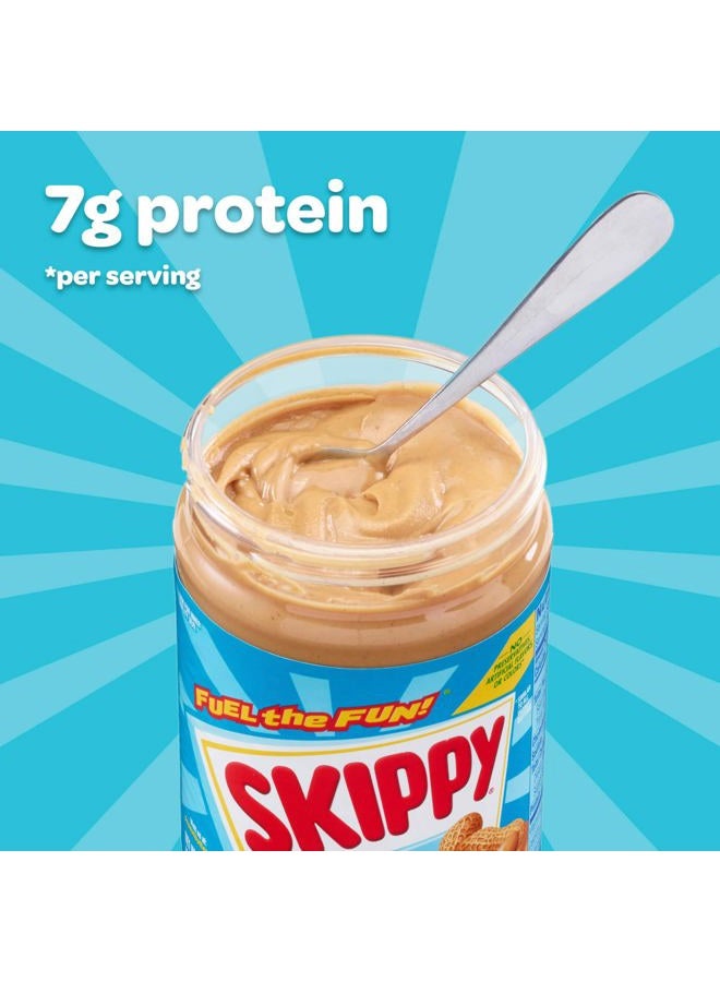 SKIPPY Peanut Butter, Super Chunky, 40 Ounce Twin Pack - Image 3