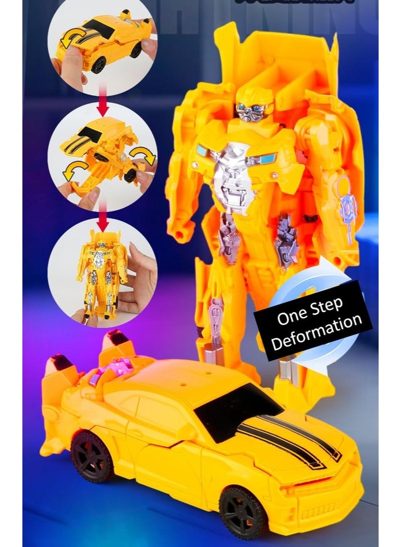 Transformers Toys Optimus Primes Bumblebees 6 in 1 Deformation Robots Toys Transformation Car Toys for Kids Birthday Christmas Gift - Image 5