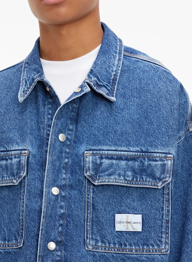 Calvin Klein Jeans Boxy Loose Utility Regular Fit Shirt