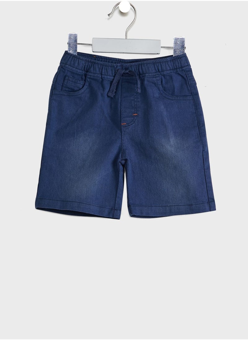 Babybol - Kids Printed T-Shirt + Shorts Set - Image 1