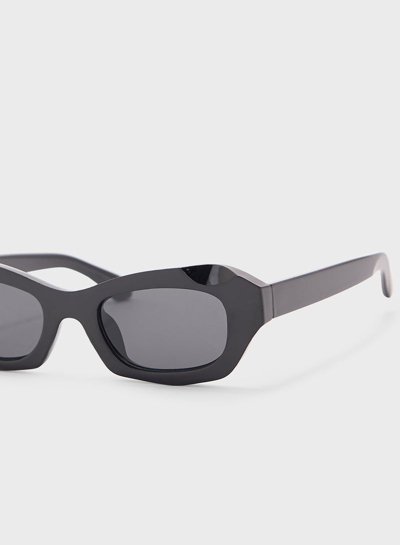 Ginger Rectangula Len Sunglasses  - Image 3