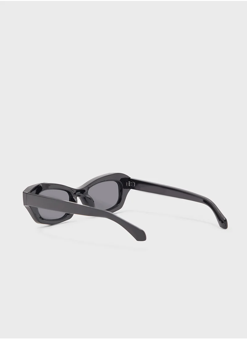 Ginger Rectangula Len Sunglasses