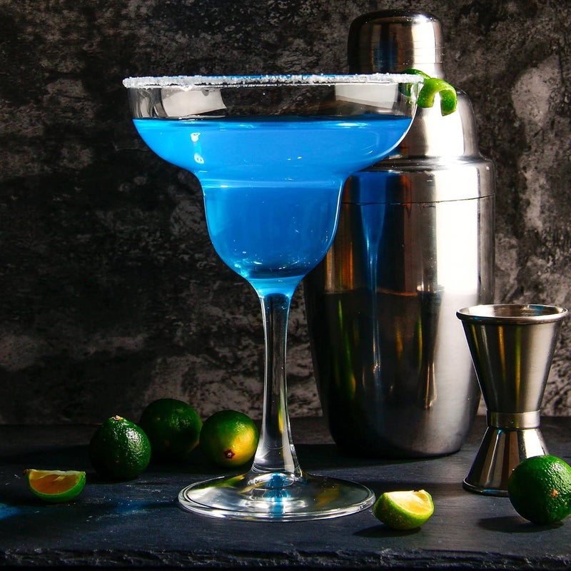 PrimeWorld PrimeWorld 4 Pcs Margarita Glasses 210 ml Crystal Cocktail Glasses Martini GlassesDaiquiri Glasses Cocktail Drinking Glasses Elegant Glassware for Margaritas Pina Coladas Wine Glass  - Image 4