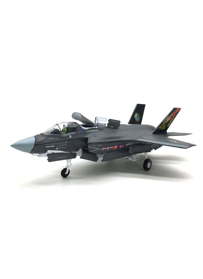 1/72 مقياس طائرة نموذج عسكري ديكاست القوات الجوية الأمريكية F-35 البرق II طائرة نموذج طائرة مقاتلة لجمع أو هدية  - Image 2