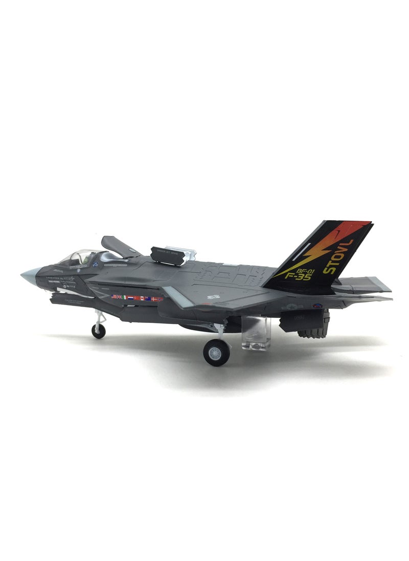 1/72 مقياس طائرة نموذج عسكري ديكاست القوات الجوية الأمريكية F-35 البرق II طائرة نموذج طائرة مقاتلة لجمع أو هدية  - Image 3