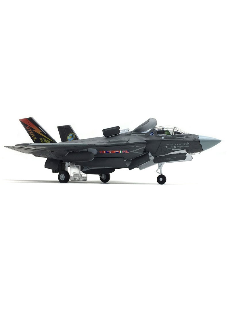 1/72 مقياس طائرة نموذج عسكري ديكاست القوات الجوية الأمريكية F-35 البرق II طائرة نموذج طائرة مقاتلة لجمع أو هدية  - Image 4