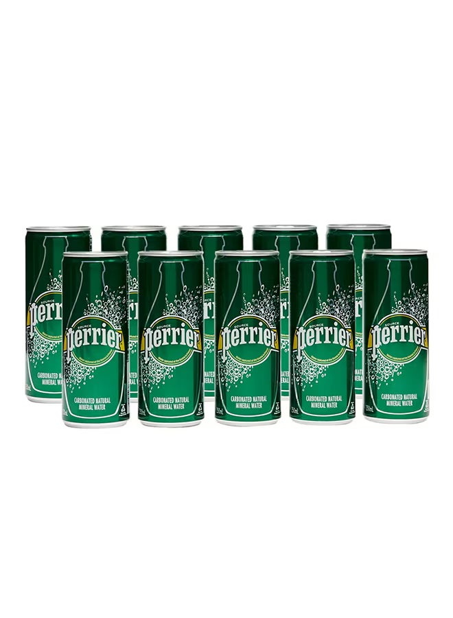 Perrier Sparkling  Water Slim Can  250 Ml Promo Item Special Price 10 X 250 Ml - Image 1