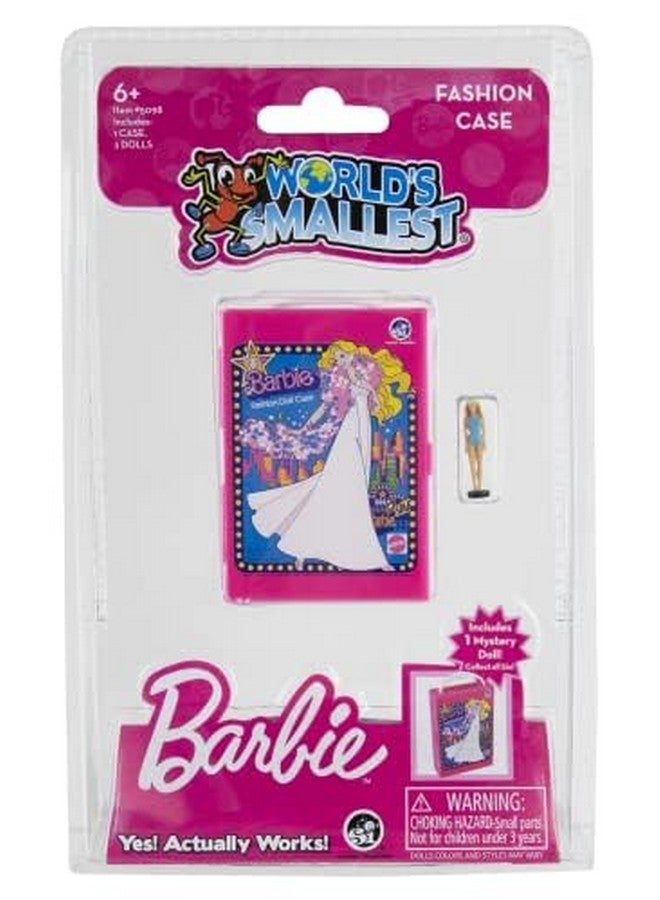Worlds Smallest Barbie Fashion Case, Miniature, Includes 1 case and 2 Micro Figures, Styles Selected at Random - Image 5