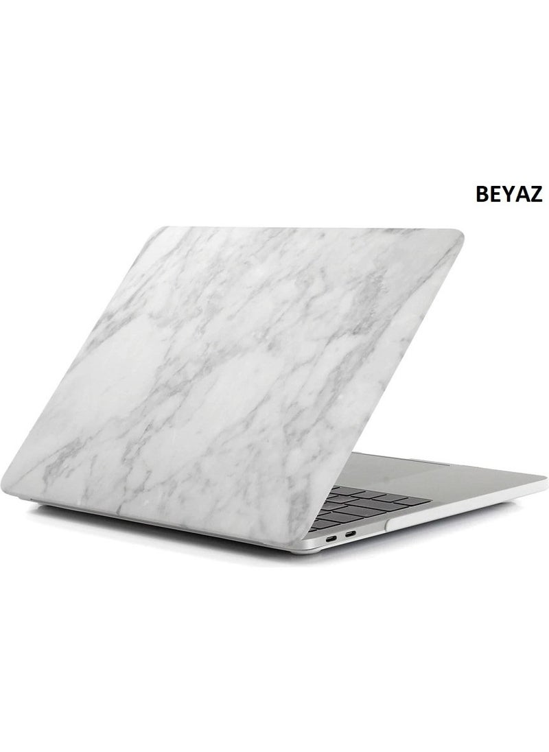 Techmaster Apple Macbook Pro 15 2016 A1707 Marble Pattern Case Cover 