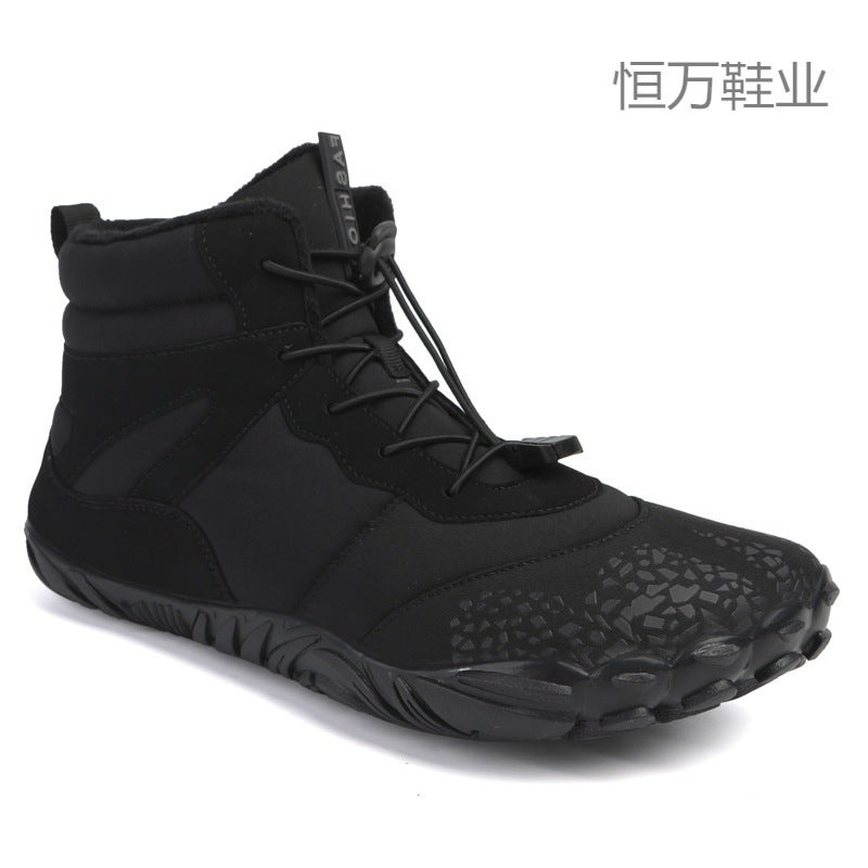 Fujian 2023 Fleece-Lined Waterproof Snow Boots Warm Breathable Couple High - Image 3