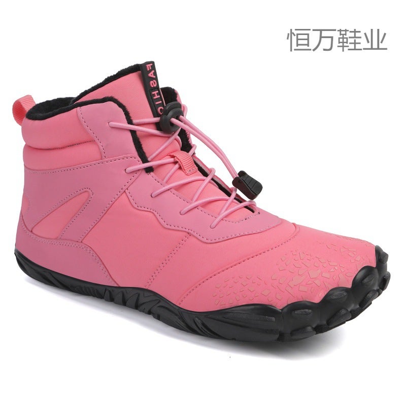 Fujian 2023 Fleece-Lined Waterproof Snow Boots Warm Breathable Couple High - Image 2