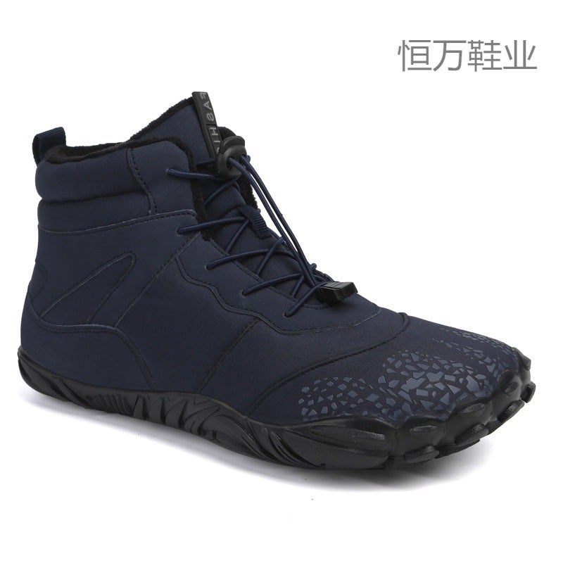 Fujian 2023 Fleece-Lined Waterproof Snow Boots Warm Breathable Couple High - Image 5