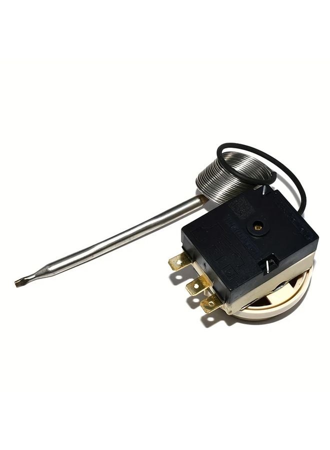 Mechanical Rotary Thermostat 30 Temperature Control Easy Adjust Knob 1pc Black - Image 3