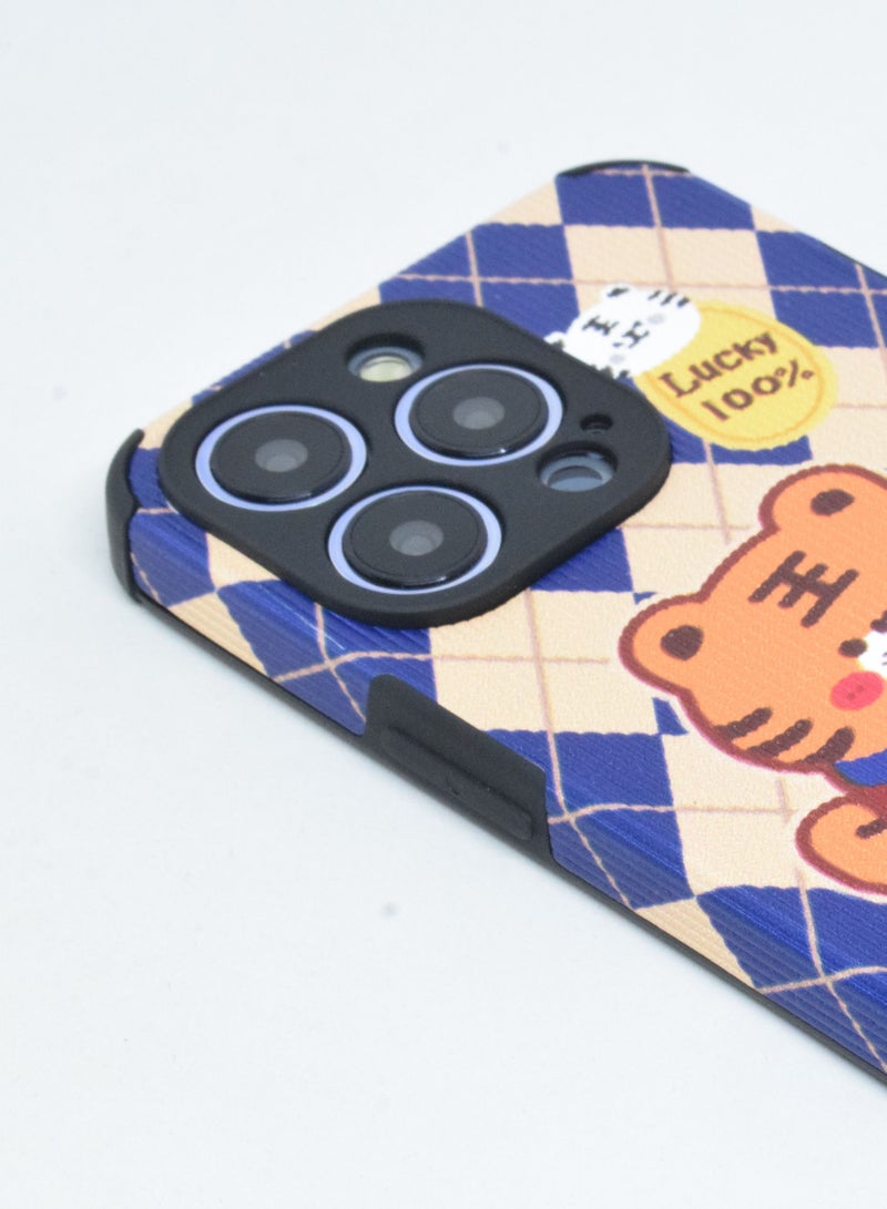 BORTONY iPhone 13 Pro Case 6.1 Inch Elegant Design Soft Silicone Camera Protected Cover - Image 2