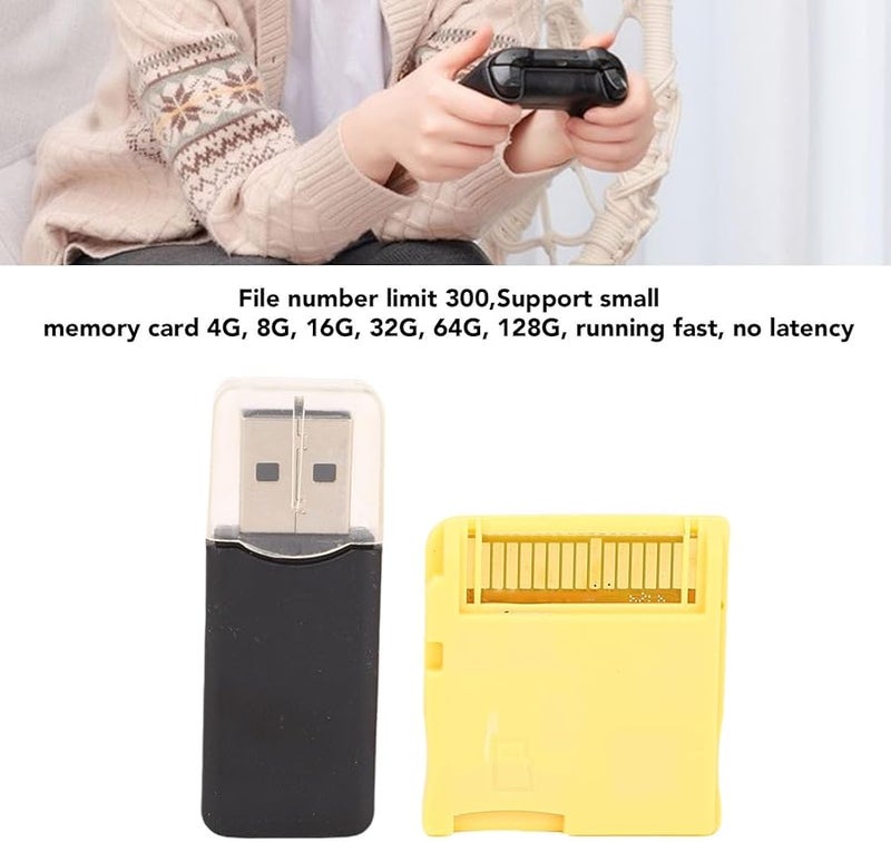 EBTOOLS 2025 R4 Gold Flash Memory Card with Reader for Nintendo 3DS 2DS XL New 3DS - Image 2