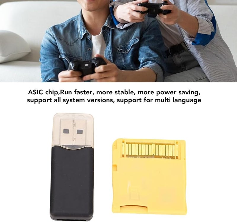 EBTOOLS 2025 R4 Gold Flash Memory Card with Reader for Nintendo 3DS 2DS XL New 3DS - Image 3