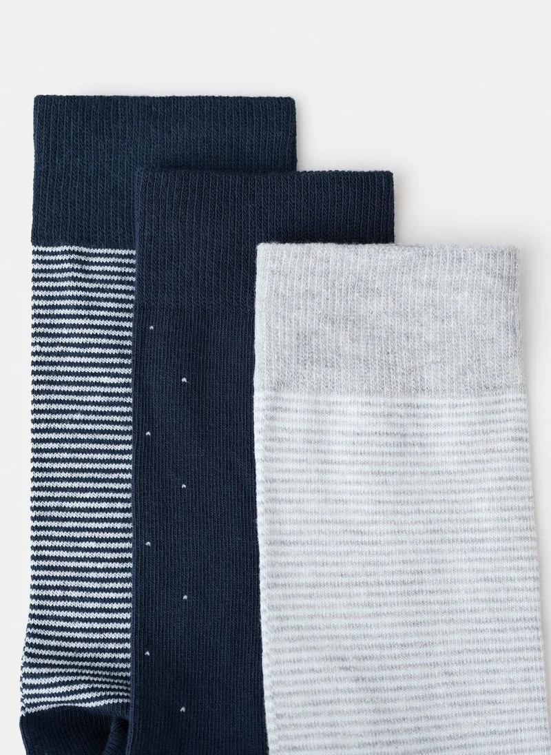 Mango Man 3 pack mixed socks