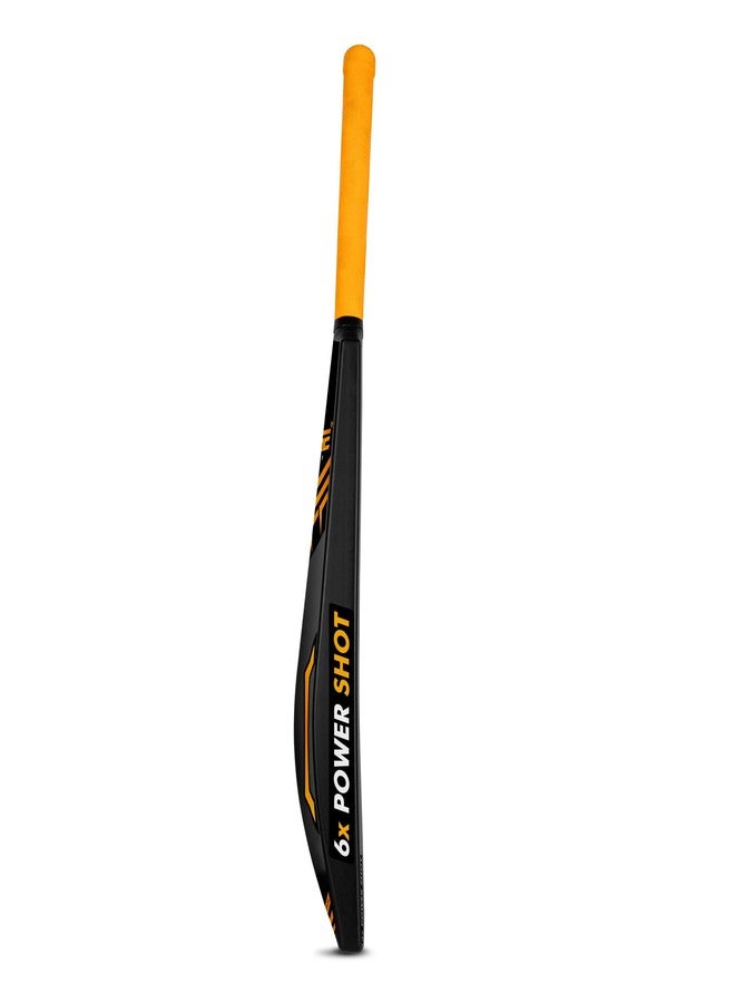 Willage Golden Beast Plastic Cricket Bat Full Size Tennis Bat for Gully Cricket and Tournaments - Men's & Women's Cricket Bat with Grip - Ideal for Cricket Tennis Balls - Image 4