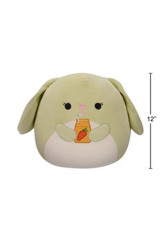 Squishmallows 12 inch Hara the Green Bunny , Officially Licensed Kellytoy Plush Toy, Colorful Soft Toy, Gift for Kids, Girls & Boys Washable Squishy Stuff Toy Multicolor All Age  - Image 5