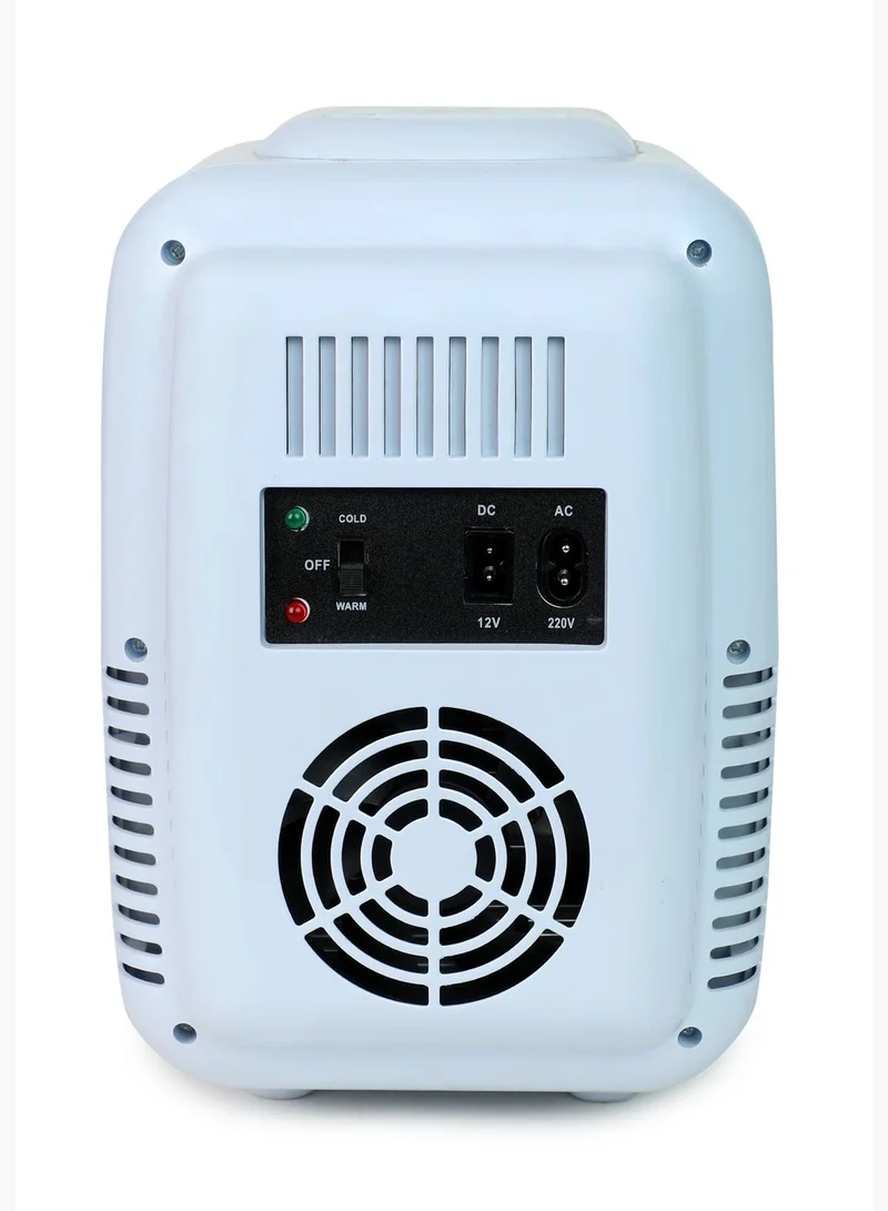 Bonhomie VYBE Mini Makeup Fridge, Portable Cosmetic Refrigerator, Used for Beauty Skin Care in Home and Car 4 L