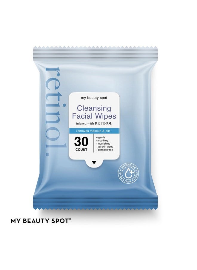 My Beauty Spot 4 Pack Face Wipes For Women Cleansing Makeup Remover Wipes With Vitamin C Collagen Retinol Rosehip Oil 120 Pcs Face Cleansing Wipes  - Image 5