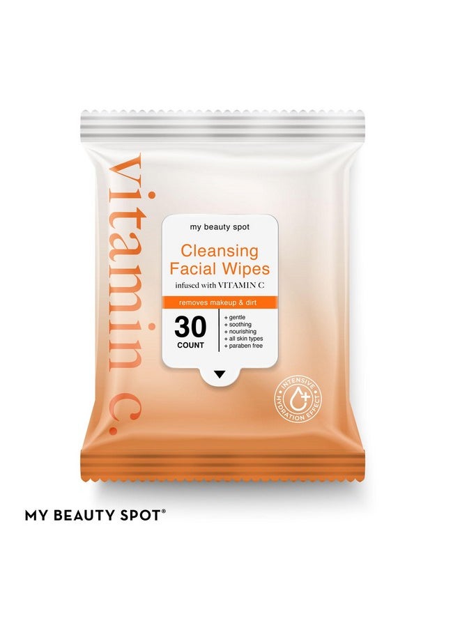 My Beauty Spot 4 Pack Face Wipes For Women Cleansing Makeup Remover Wipes With Vitamin C Collagen Retinol Rosehip Oil 120 Pcs Face Cleansing Wipes  - Image 4