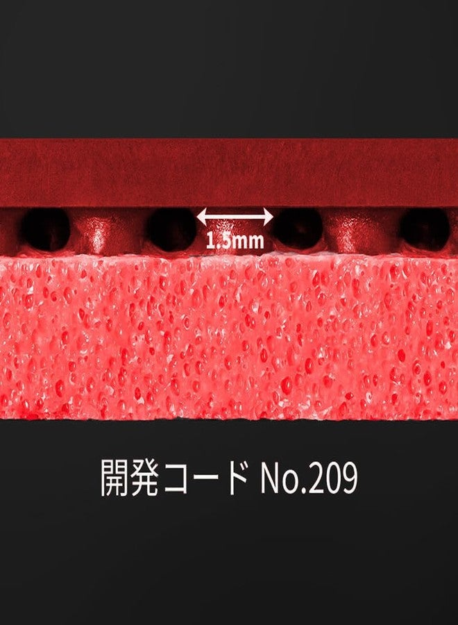 BUTTERFLY Dignics 09C - 1.9/2.1mm Red/Black Inverted Table Tennis Rubber - Pro Choice for Timo Boll - Image 5