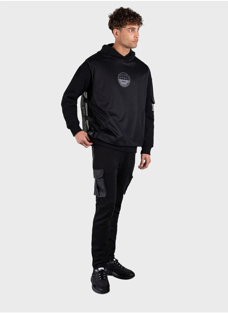 BALR Q-Cargo Series Slim Classic Sweatpants