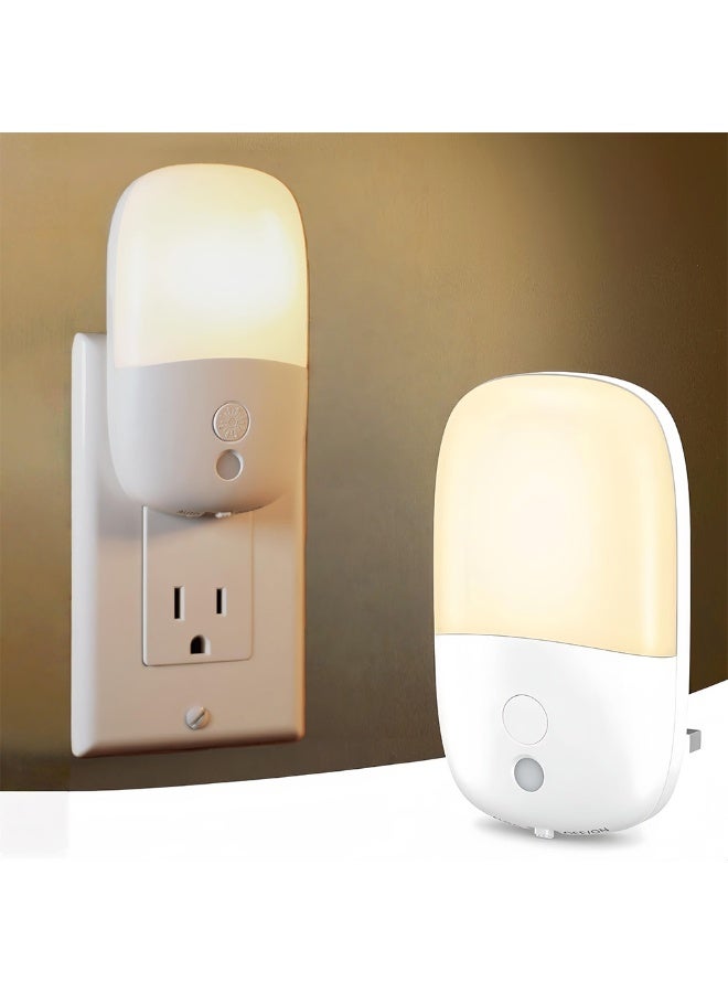 FLUXHOM Led Night Light Plug in Wall with Intelligent Light Sensor, Adjustable Brightness, Energy-Saving for Bedroom, Bathroom, Hallway, Stairway - Image 1