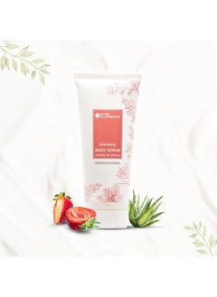 Pure Elements Strawberry Body Scrub, Strawberry Body Scrub With Ylang Oil For Exfoliating And Skin Softening  - Image 1