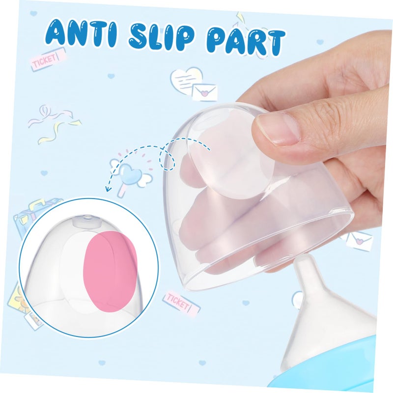 Leakproof Baby Bottle Lids Replacement Plastic Dome Caps 4 Pcs 6 2x6 2x5 5cm - Image 4